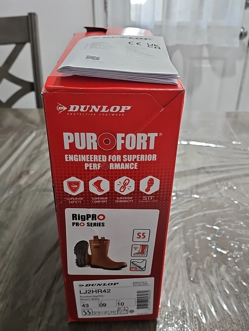 Dunlop new box